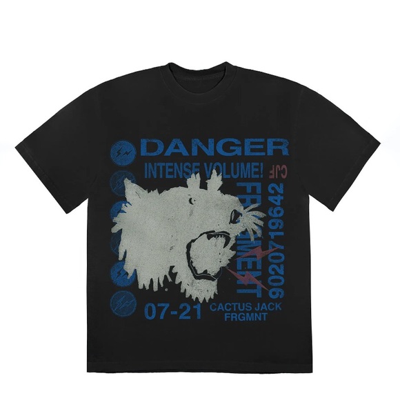 Cactus Jack by Travis Scott Other - Travis Scott Cactus Jack For Fragment Danger Tee